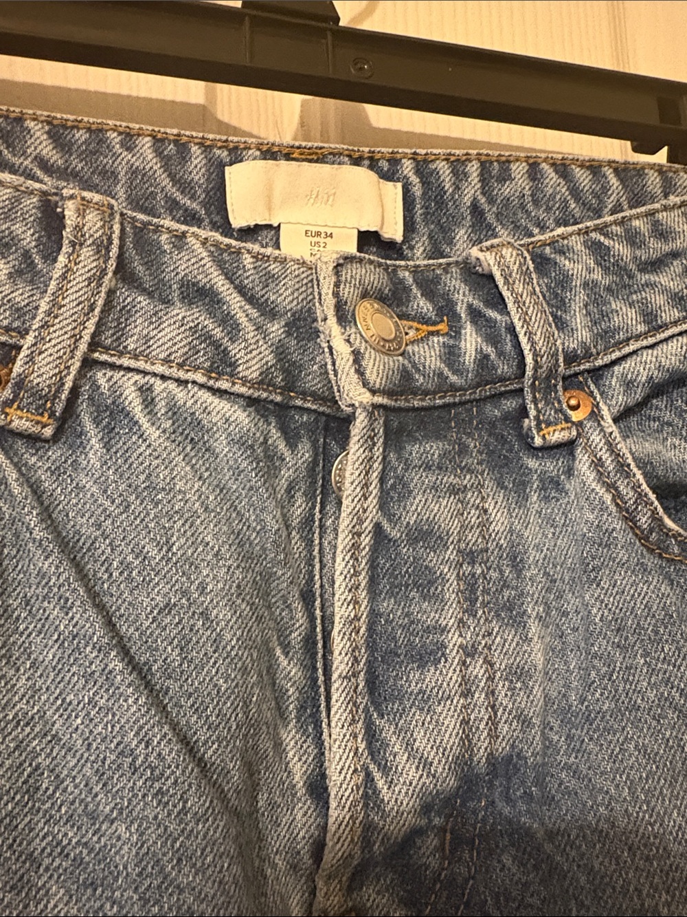 H&M Light Blue Straight Jeans - Picture 2 of 3